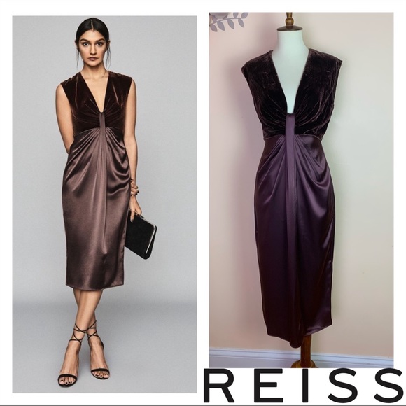 strapless open back dress Pink Sleeveless Floor Length Mismatched Bridesmaid Dresses, Dress E